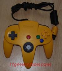 Nintendo 64 Controller Yellow Hardware Shot 200px