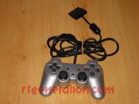PlayStation 2 Dual Shock 2 Controller Official Sony Silver Hardware Shot 200px