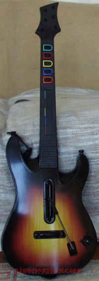Guitar Hero World Tour Wireless Kramer Guitar Controller  Hardware Shot 200px