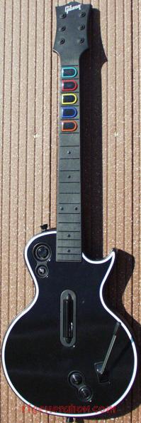 Guitar Hero Legends of Rock Les Paul Wireless Guitar Controller  Hardware Shot 200px