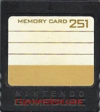 Memory Card 251 Black - Official Nintendo Hardware Shot 200px