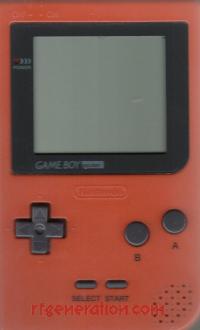 Nintendo Game Boy Pocket Red Hardware Shot 200px