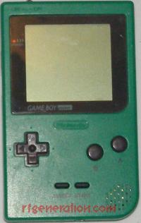 Nintendo Game Boy Pocket Green Hardware Shot 200px