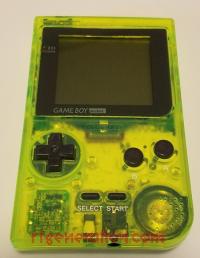 Nintendo Game Boy Pocket Extreme Green Hardware Shot 200px