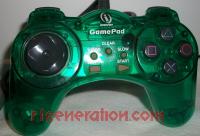 GamePad Color Clear Green Hardware Shot 200px