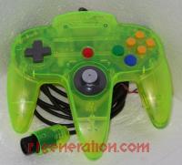 Nintendo 64 Controller Extreme Green Hardware Shot 200px