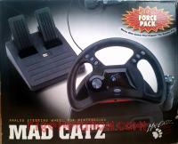 Analog Steering Wheel with Pedals  Box Front 200px