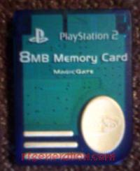 8MB Memory Card Nyko-Blue Hardware Shot 200px
