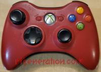 Microsoft Xbox 360 Wireless Controller Red Hardware Shot 200px