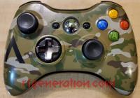 Microsoft Xbox 360 Wireless Controller Special Edition - Camouflage Hardware Shot 200px