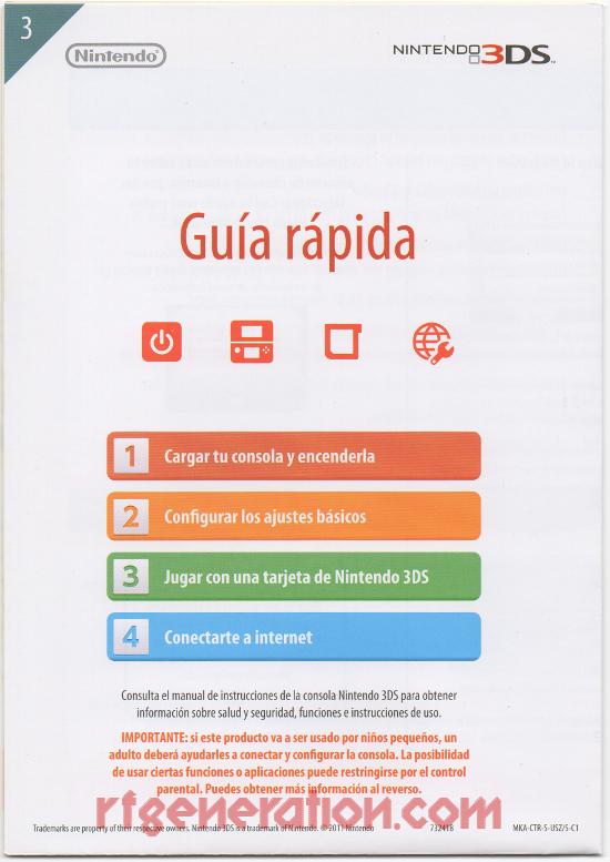 Rf Generation Nintendo 3ds Nintendo 3ds