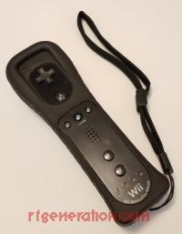 Nintendo Wii U Wii Remote Plus Black Hardware Shot 200px