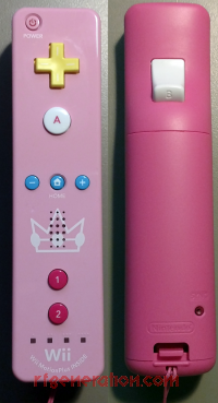 Nintendo Wii U Wii Remote Plus Peach Hardware Shot 200px