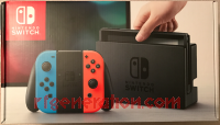 Nintendo Switch Neon Red / Neon Blue Joy-Con Box Front 200px