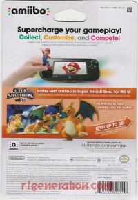 Amiibo: Super Smash Bros.: Charizard  Box Back 200px