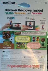 Amiibo: Animal Crossing: Tom Nook  Box Back 200px