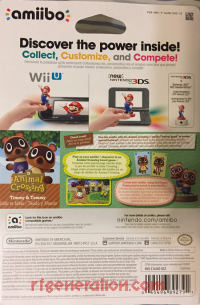 Amiibo: Animal Crossing: Timmy & Tommy  Box Back 200px