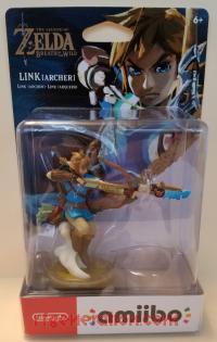 Amiibo: The Legend of Zelda: Breath of the Wild: Archer Link  Box Front 200px