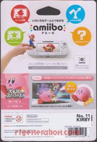 Amiibo: Super Smash Bros.: Kirby Nintendo Australia Label Box Back 200px