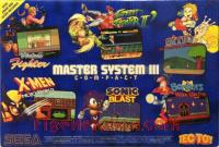 Master System III Compact Sonic the Hedgehog Built-in  Box Back 200px