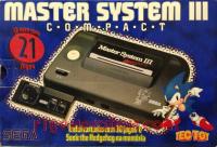 Master System III Compact Sonic the Hedgehog Built-in  Box Front 200px