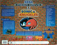 Sega Mega Drive II Sonic & Knuckles Box Back 200px