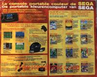 Sega Game Gear Plus 4 in 1 Game Pack, AC Adapter, Gear Bag Box Back 200px
