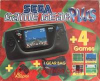 Sega Game Gear Plus 4 in 1 Game Pack, AC Adapter, Gear Bag Box Front 200px