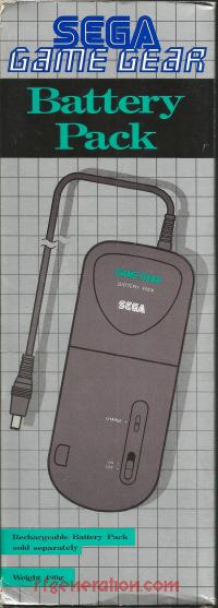 SEGA Game Gear Battery Pack  Box Front 200px