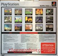 Sony PlayStation DualShock, SCPH-7502 Box Back 200px