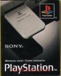 Sony PlayStation Memory Card Grey - Box Box Front 200px