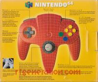 Nintendo 64 Controller Manette Rouge / Rode Controller Box Back 200px