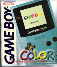 Nintendo Game Boy Color Teal Box Front 200px