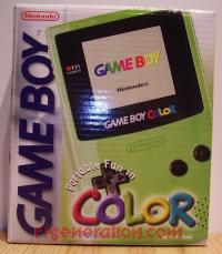 Nintendo Game Boy Color Lime Green Box Front 200px