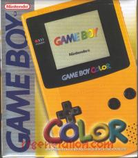 Nintendo Game Boy Color Yellow Box Front 200px