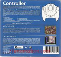 Dreamcast Controller + 2 jogos: Virtua Athlete - ChuChu Rocket Box Back 200px