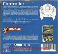 Dreamcast Controller + Crazy Taxi Box Back 200px