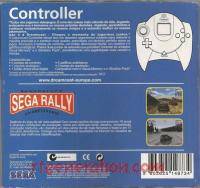 Dreamcast Controller + Sega Rally 2 Box Back 200px