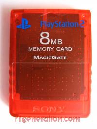 8MB Memory Card Crimson Red Hardware Shot 200px