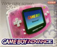 Nintendo Game Boy Advance Clear Pink Box Front 200px