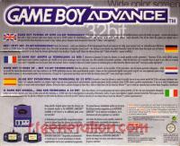 Nintendo Game Boy Advance Indigo Box Back 200px