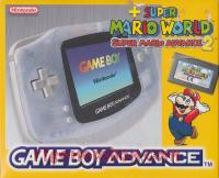 Nintendo Game Boy Advance Glacier Super Mario World: Super Mario Advance 2 Bundle Box Front 200px