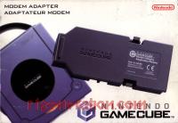 GameCube 56K Modem Adapter  Box Front 200px