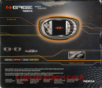 Nokia N-Gage QD FIFA Football 2005 Bundle Box Back 200px