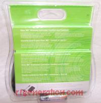 Microsoft Xbox 360 Wireless Controller Black Box Back 200px