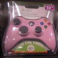 Microsoft Xbox 360 Wireless Controller Pink Box Front 200px