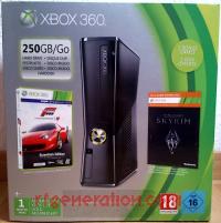 Microsoft Xbox 360 S 250GB Forza 4/ Skyrim Bundle Box Front 200px
