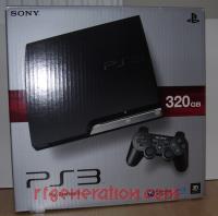 Sony PlayStation 3 Slim - 320GB - Charcoal Black - CECH-2503B Box Front 200px