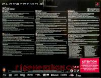 Sony PlayStation 3 40GB - CECHG04 Box Back 200px