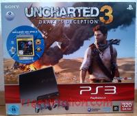Sony PlayStation 3 Slim - 250 GB - Uncharted 3 + Gran Turismo Bundle - CECH-3004B Box Front 200px